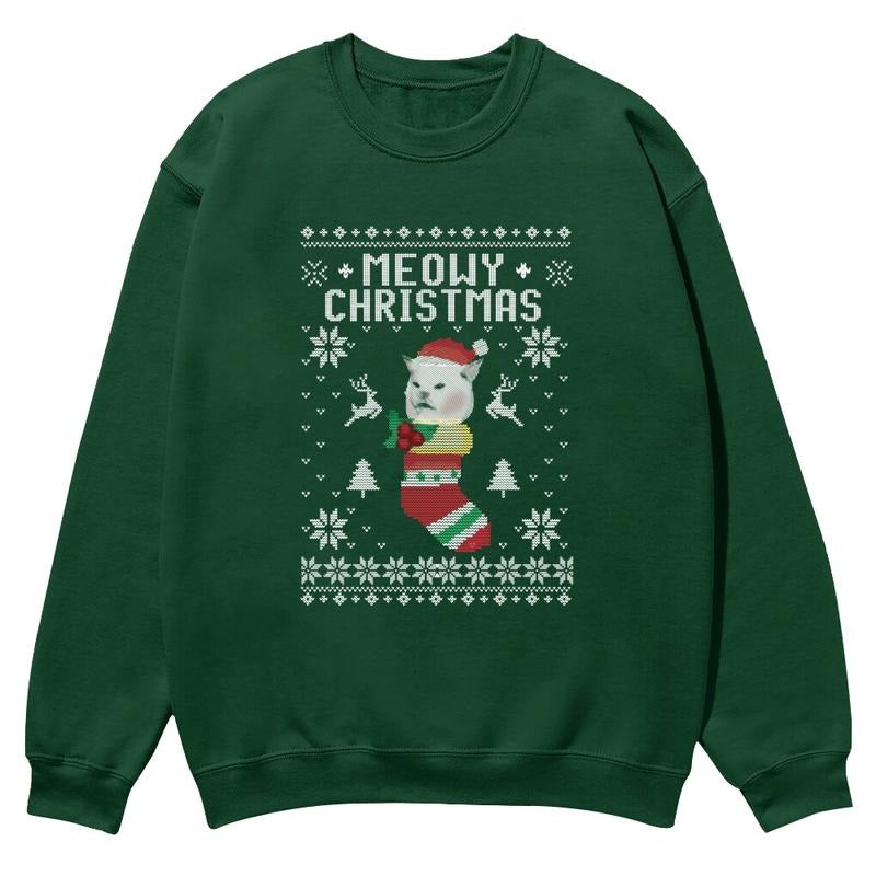 Christmas Unisex FallFreshness outfits men streetwear 80s 90s graphic tees cotton funny 300g sweatshirt men gifts style...