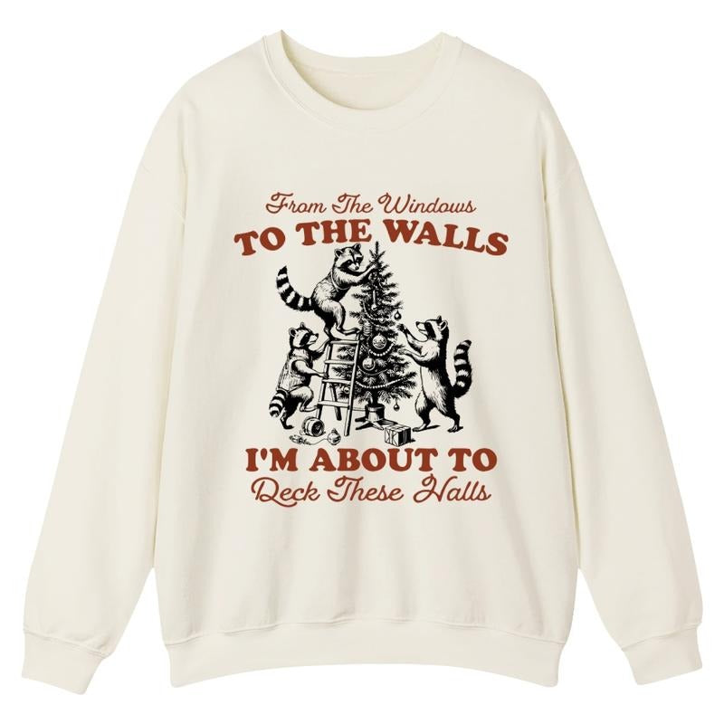 Christmas Unisex FallFreshness outfits men streetwear 80s 90s graphic tees cotton funny 300g sweatshirt men gifts style...