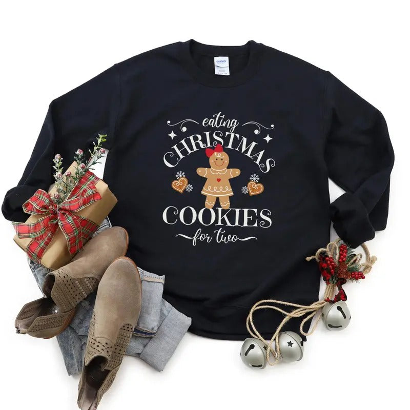Christmas Vibes T-Shirt, Christmas Pregnancy Announcement Shirt, Mother To Be Gift, Christmas Pregnant Sweatshirt,...