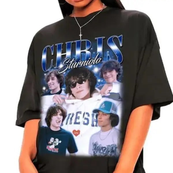 Christopher Sturniolo Vintage T-Shirt Chris Classic Retro T shirt Hoodie, Sweatshirt | HypeCrazeTee.com