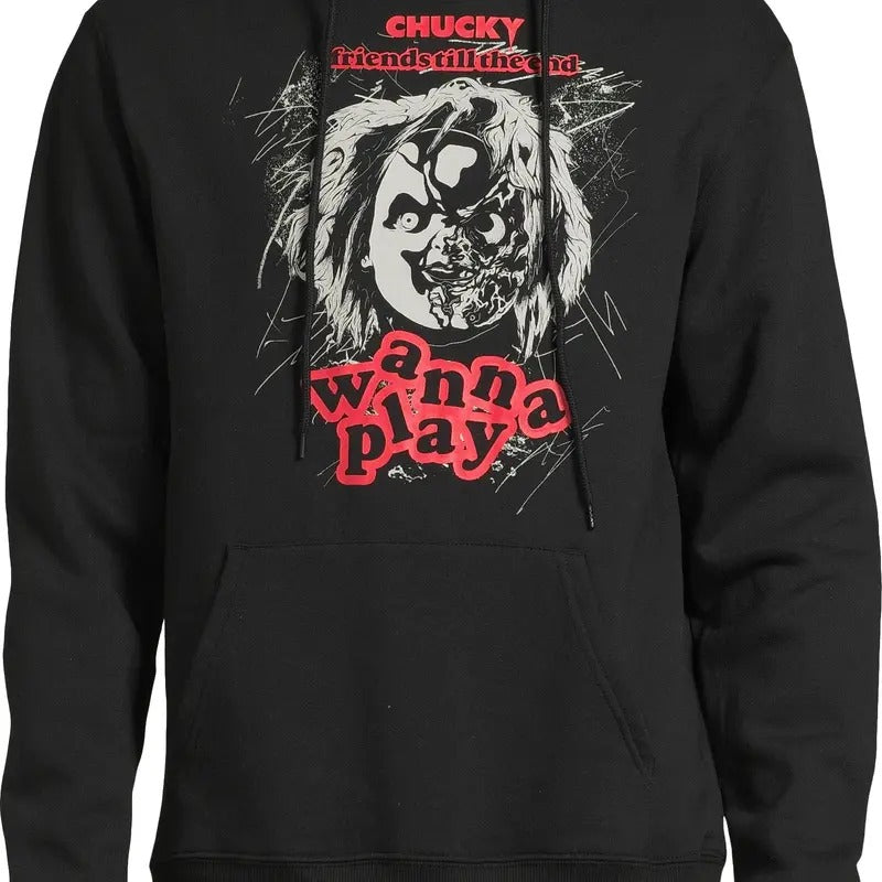 Chucky Men's & Big Men's Pullover Hoodie Sweatshirt T-Shirts | HypeCrazeTee.com
