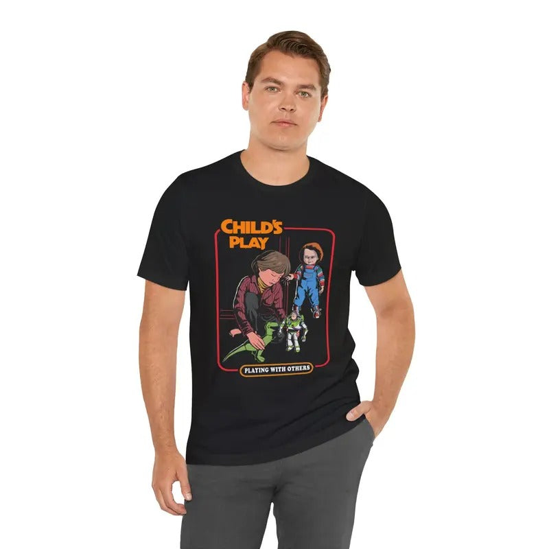 Chucky Toy Gory Childs Play, Horror Movie Shirts, Childs Play Shirts, Horror Shirt, Chucky Childs Play, Chucky, Playing...