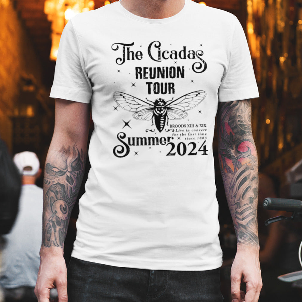 Cicada Concert Tour 2024 Bella Canvas Shirt