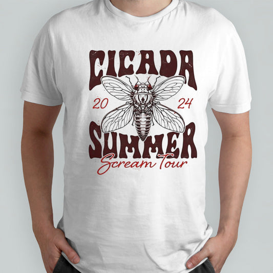 Cicada summer scream tour shirt