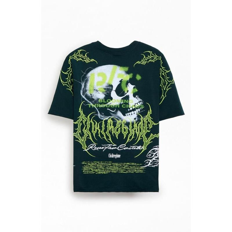 Civil Men's The Curse Dungeon T-Shirt - Multicolor Hoodie, Sweatshirt | HypeCrazeTee.com