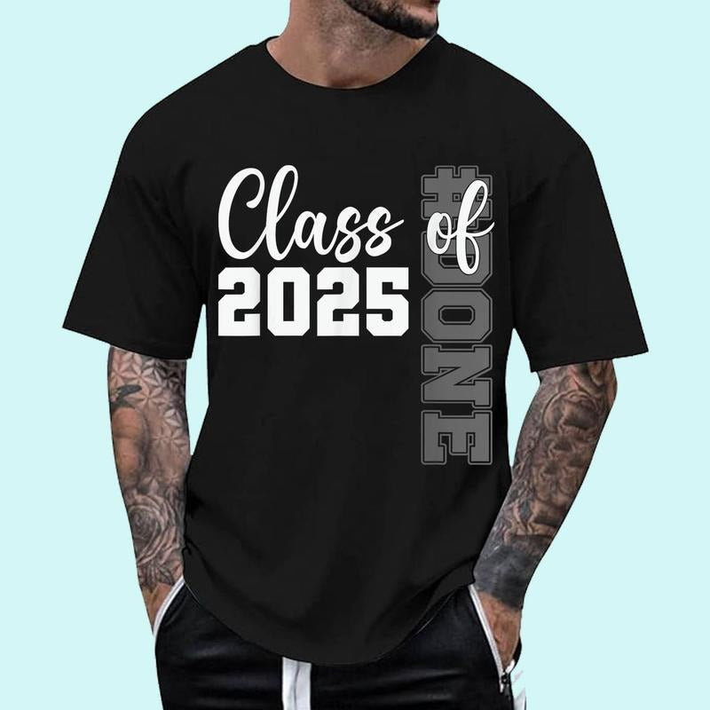 Class of 2025 Done Graduation For Him Her Women Men Unisex T-Shirt, Cotton 100%, Top Trending Fashion Hoodie, Sweatshirt