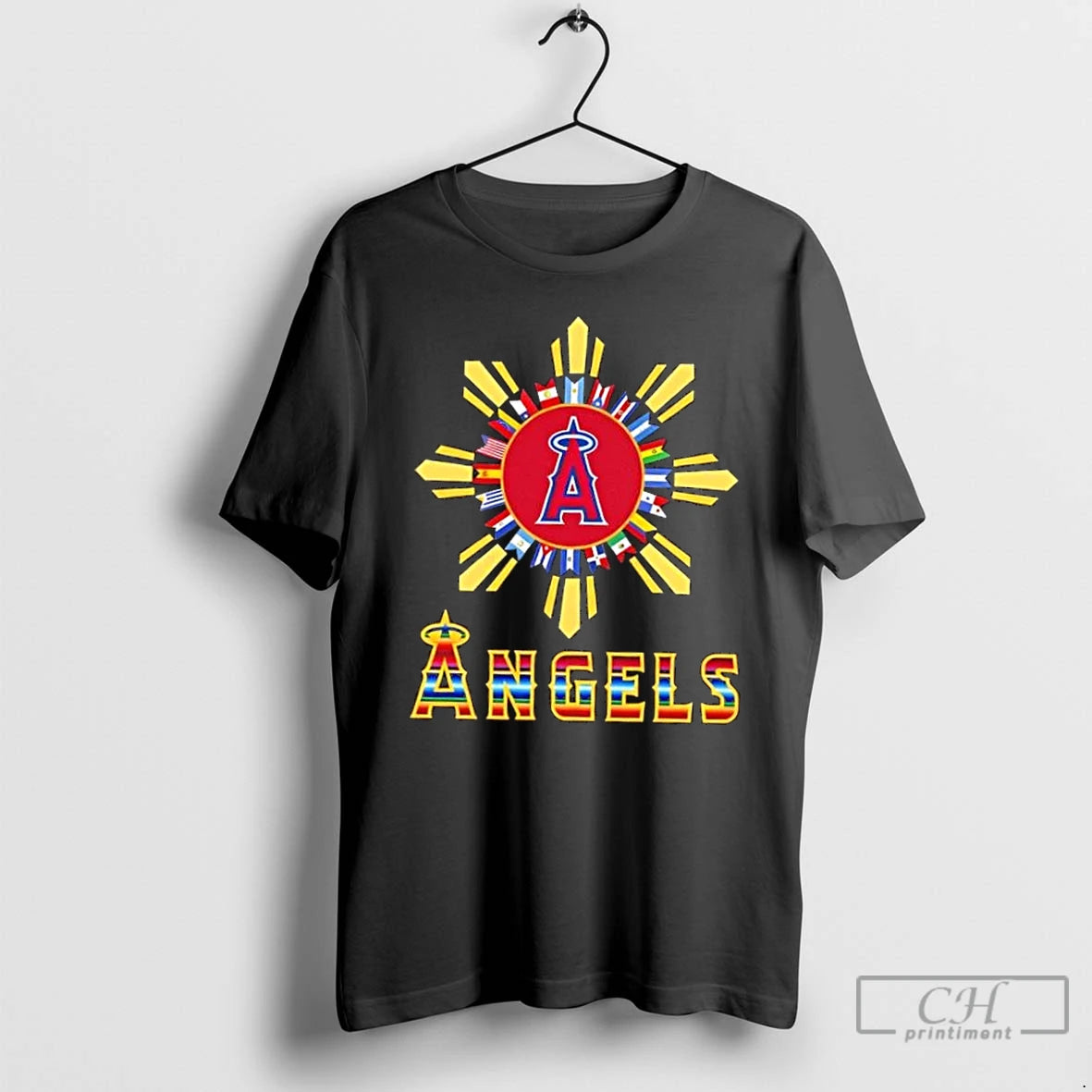 Classic 2025 Los Angeles Angels Baseball X Hispanic T-Shirts, Hoodie, Sweatshirt | HypeCrazeTee.com