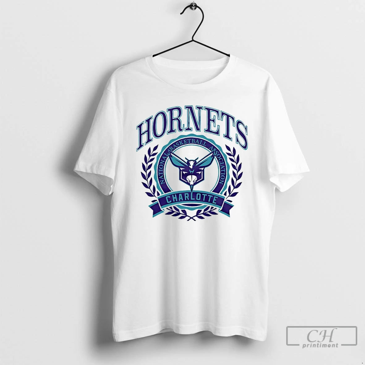 Classic 2025 Nba Charlotte Hornets Crest T-Shirts, Hoodie, Sweatshirt | HypeCrazeTee.com