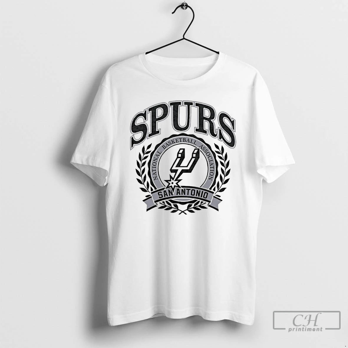 Classic 2025 Nba San Antonio Spurs Crest T-Shirts, Hoodie, Sweatshirt | HypeCrazeTee.com
