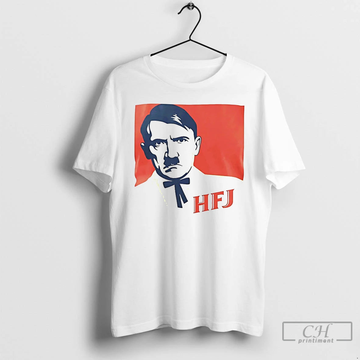 Classic Adolf Hitler Hfj Logo T-Shirts, Hoodie, Sweatshirt | HypeCrazeTee.com