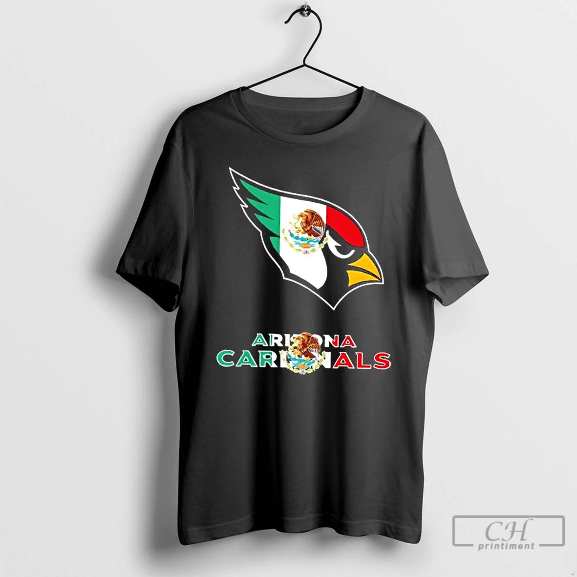 Classic Arizona Cardinals Football X Mexican Flag Logo T-Shirts, Hoodie, Sweatshirt | HypeCrazeTee.com