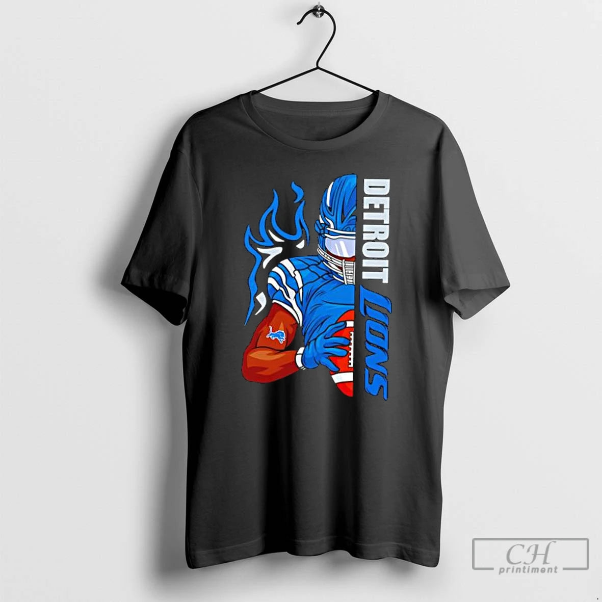 Classic Ball Half Detroit Lions Stylish T-Shirts, Hoodie, Sweatshirt | HypeCrazeTee.com