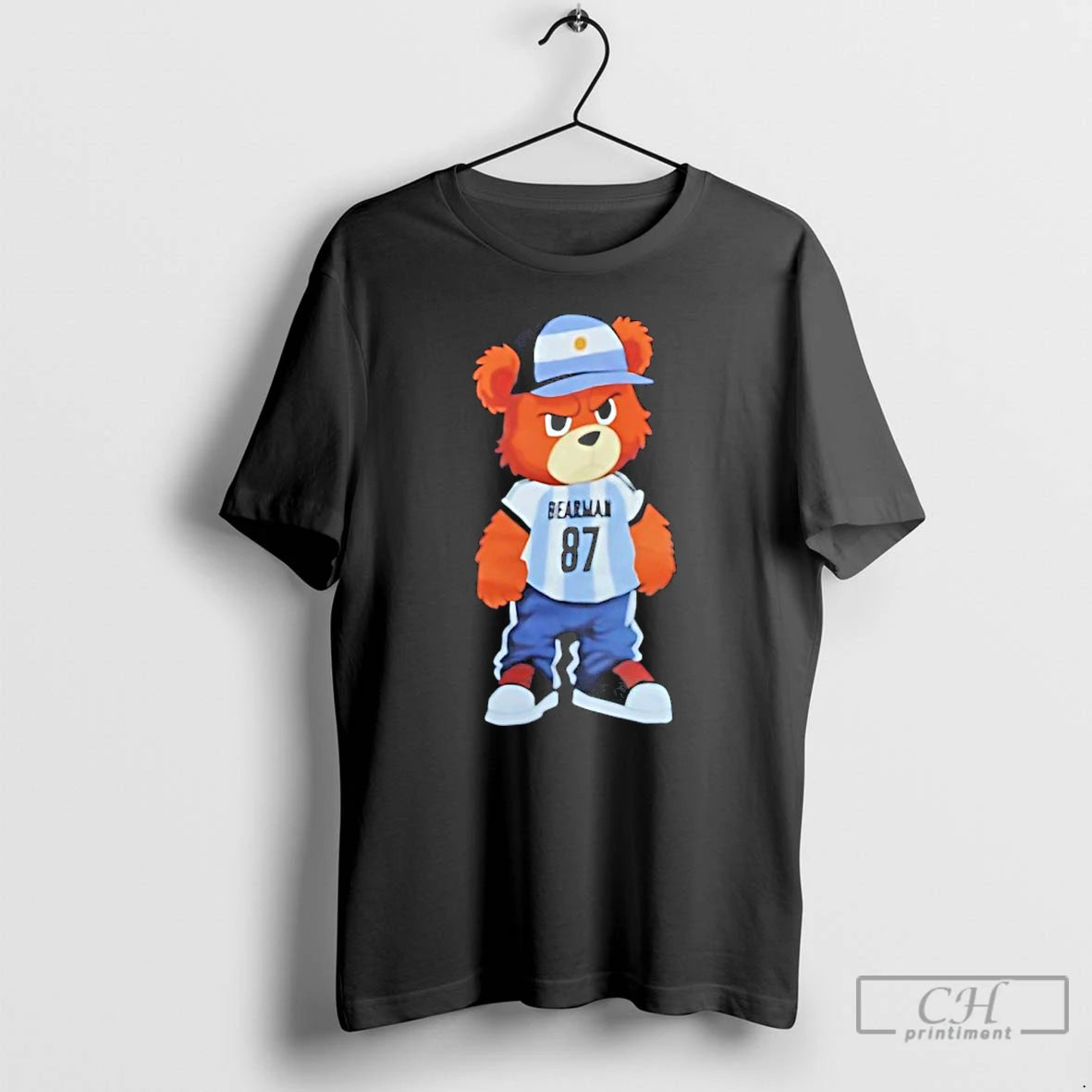 Classic Bear Oliver Bearman 87 Argentina Football T-Shirts, Hoodie, Sweatshirt | HypeCrazeTee.com