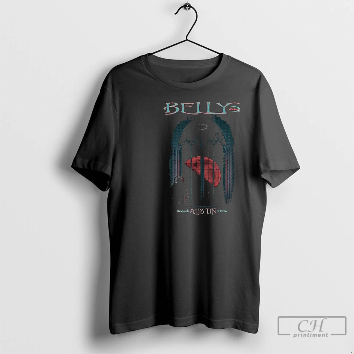 Classic Belly December 10 2025 Austin Tx Circle Black T-Shirts, Hoodie, Sweatshirt | HypeCrazeTee.com