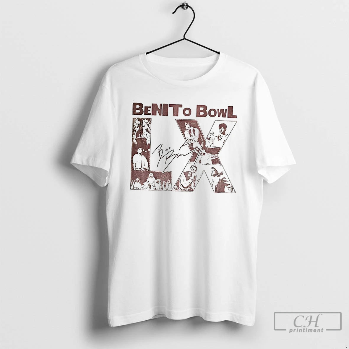 Classic Benito Bowl 2026 Football Lix Bad Bunny Signature T-Shirts, Hoodie, Sweatshirt | HypeCrazeTee.com