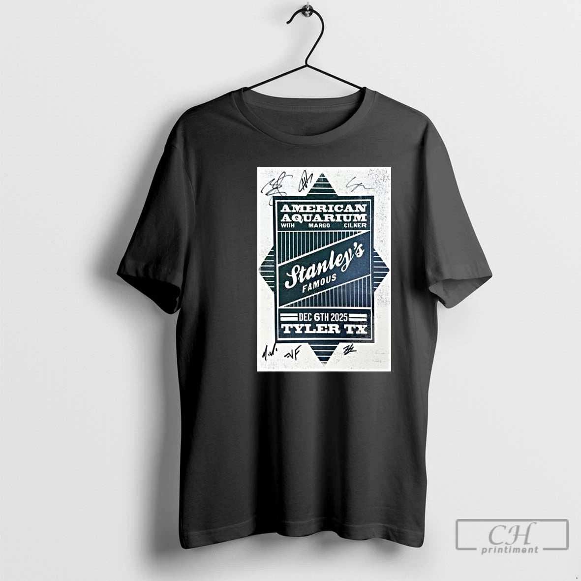 Classic Bj Barham Tyler Texas December 6 2025 Circle Black T-Shirts, Hoodie, Sweatshirt | HypeCrazeTee.com