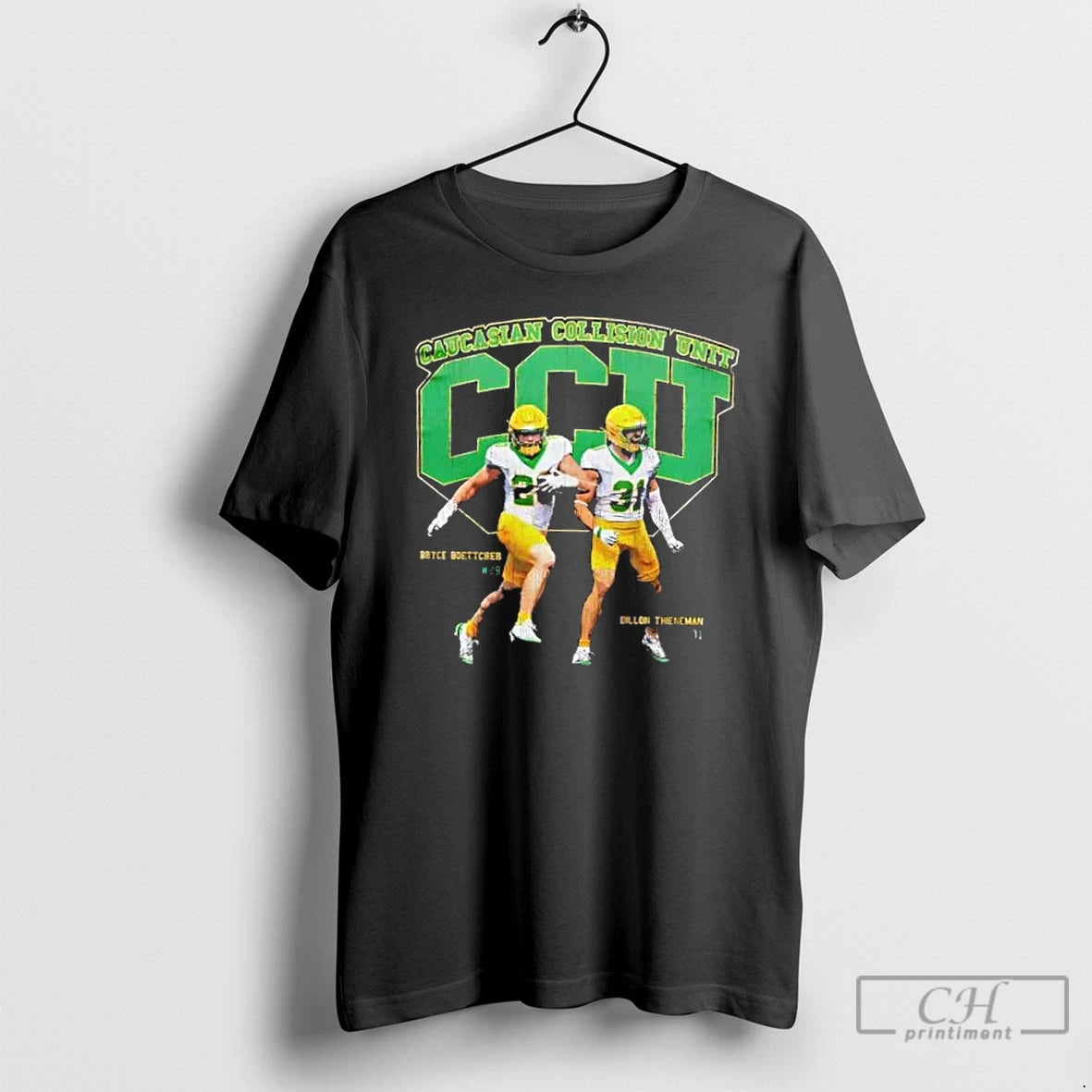 Classic Bryce Boettcher X Dillon Thieneman Caucasian Collision Unit Ccu T-Shirts, Hoodie, Sweatshirt | HypeCrazeTee.com