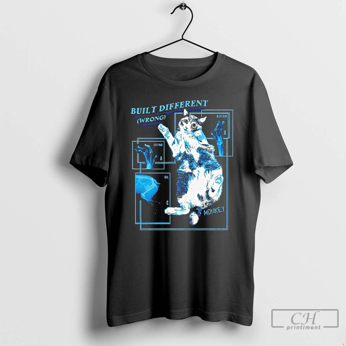 Classic Cat Built Different Wrong T-Shirts, Hoodie, Sweatshirt | HypeCrazeTee.com
