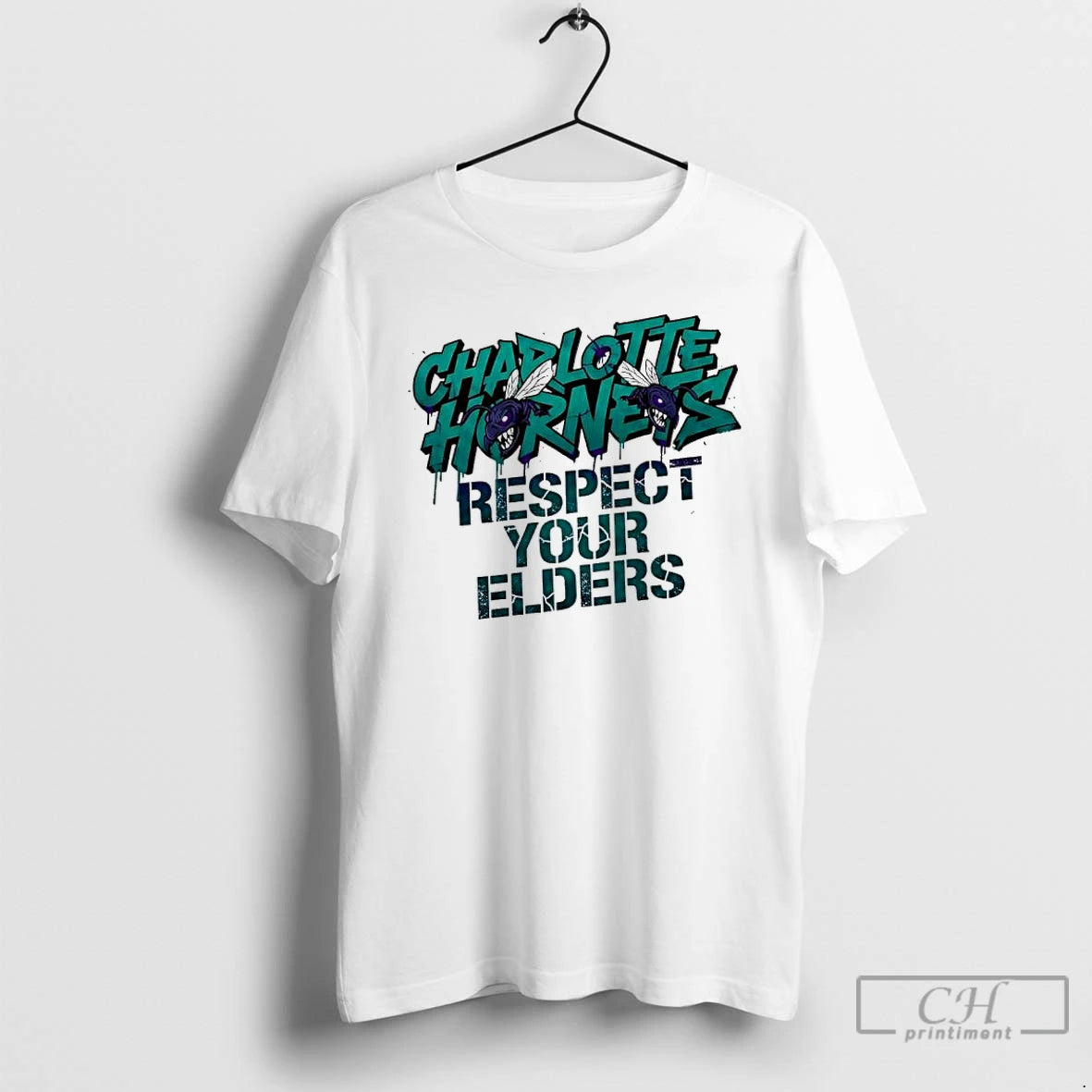 Classic Charlotte Hornets Respect Your Elders T-Shirts, Hoodie, Sweatshirt | HypeCrazeTee.com