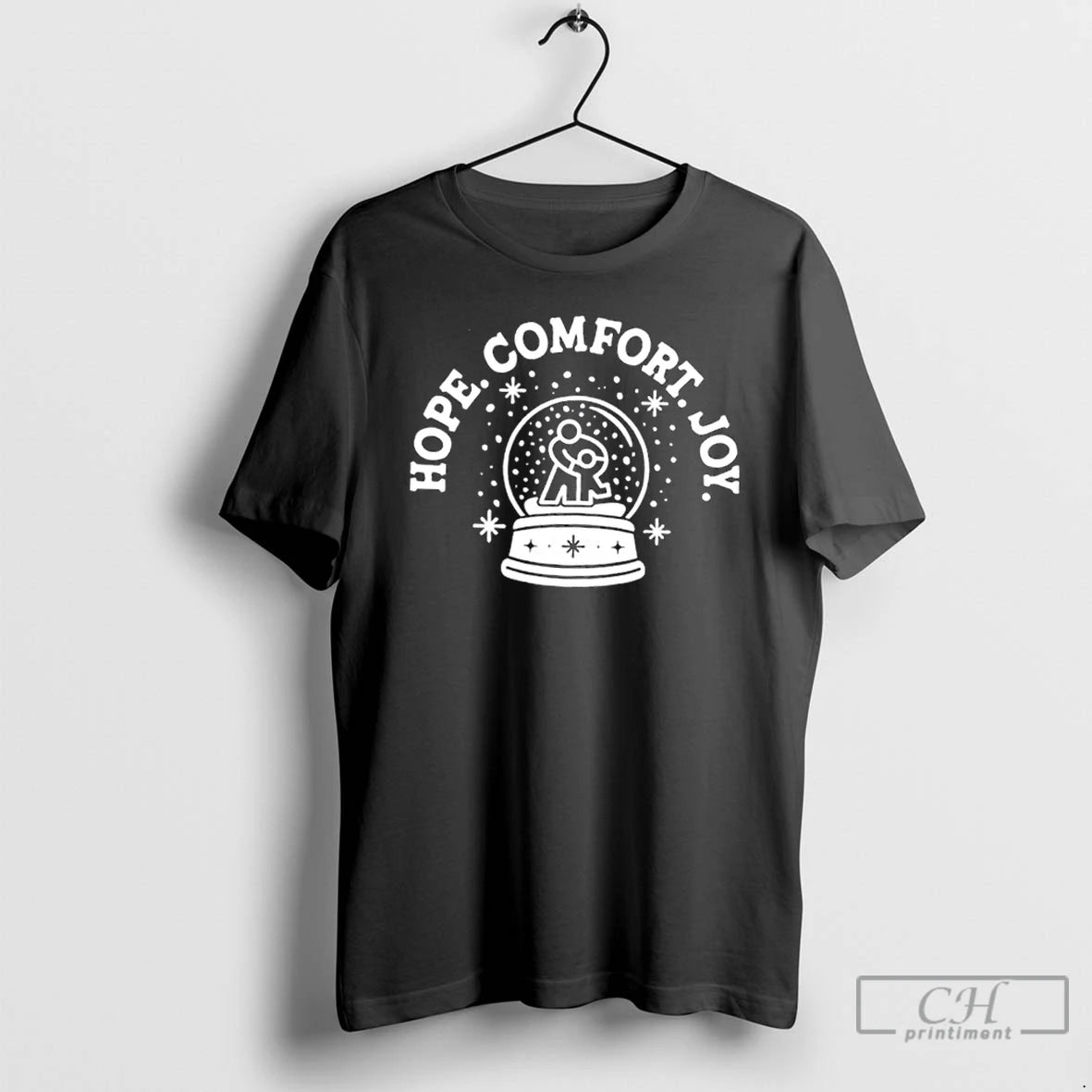 Classic Childrens Mercy Hope Comfort Joy Snow Globe T-Shirts, Hoodie, Sweatshirt | HypeCrazeTee.com