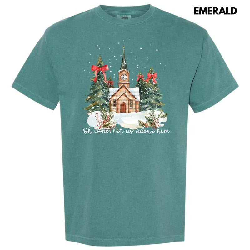 Classic Christmas Church Comfort Colors T-Shirt 'NLB' Hoodie, Sweatshirt | HypeCrazeTee.com