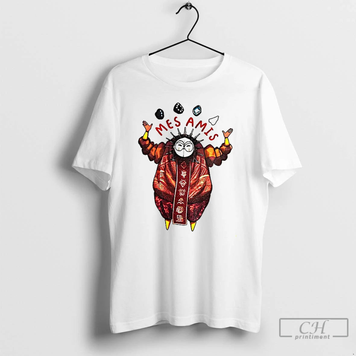 Classic Clair Obscur Expedition 33 Mes Amis T-Shirts, Hoodie, Sweatshirt | HypeCrazeTee.com