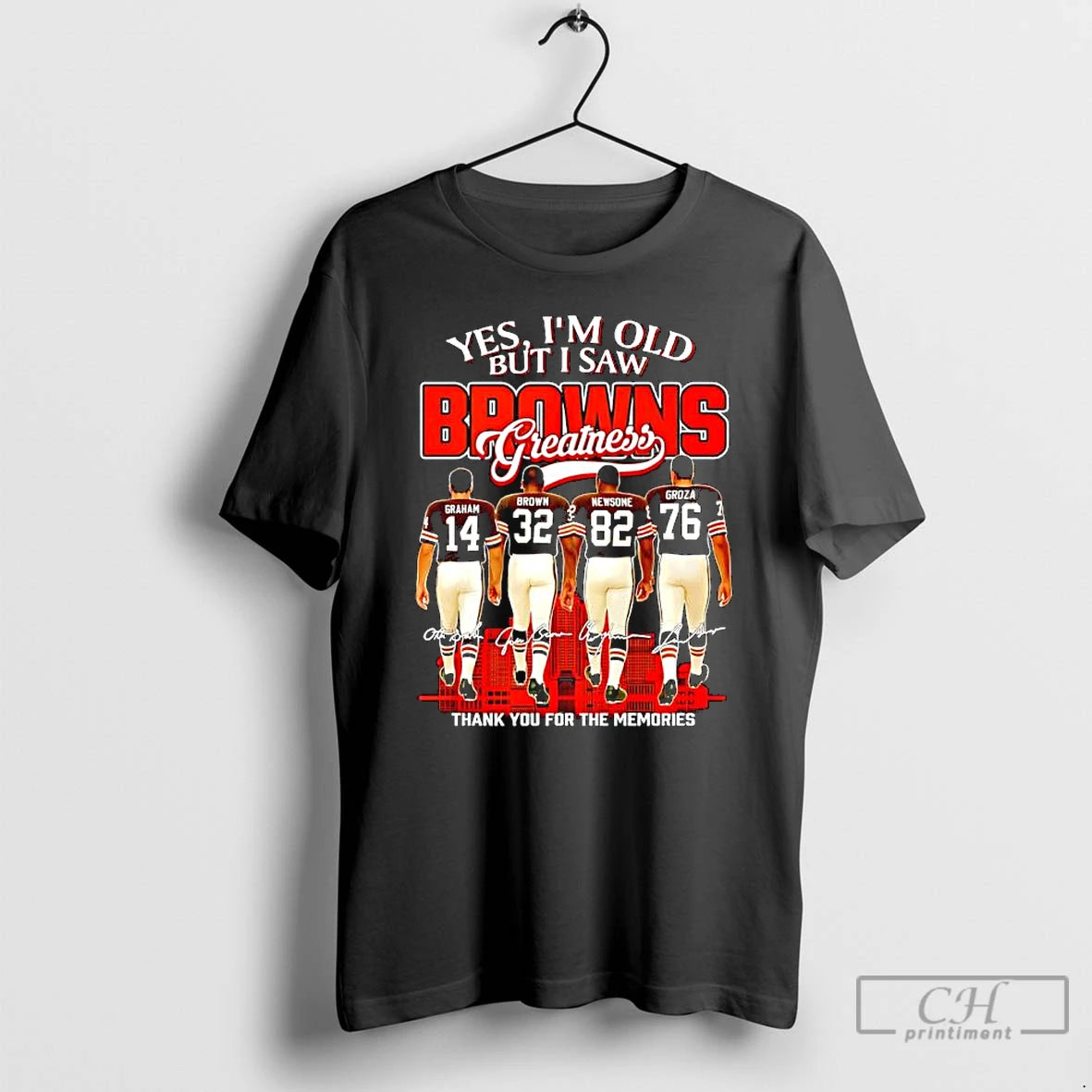 Classic Cleveland Browns Im Old But I Saw Browns Greatness Victory T-Shirts, Hoodie, Sweatshirt | HypeCrazeTee.com