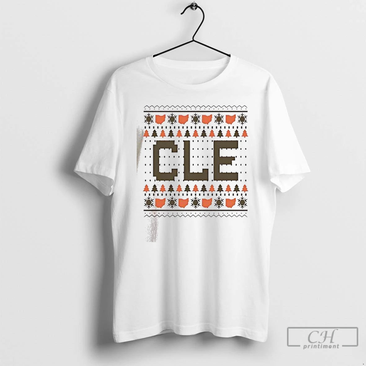 Classic Cleveland Christmas Cle Football T-Shirts, Hoodie, Sweatshirt | HypeCrazeTee.com