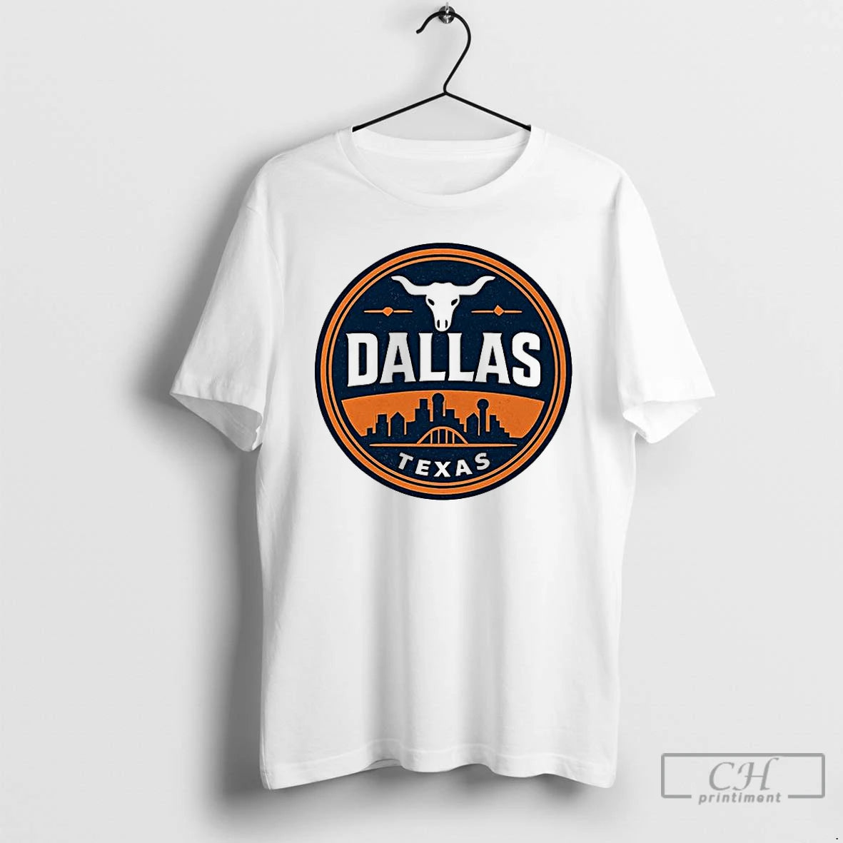 Classic Dallas Texas Western Skyline Logo T-Shirts, Hoodie, Sweatshirt | HypeCrazeTee.com