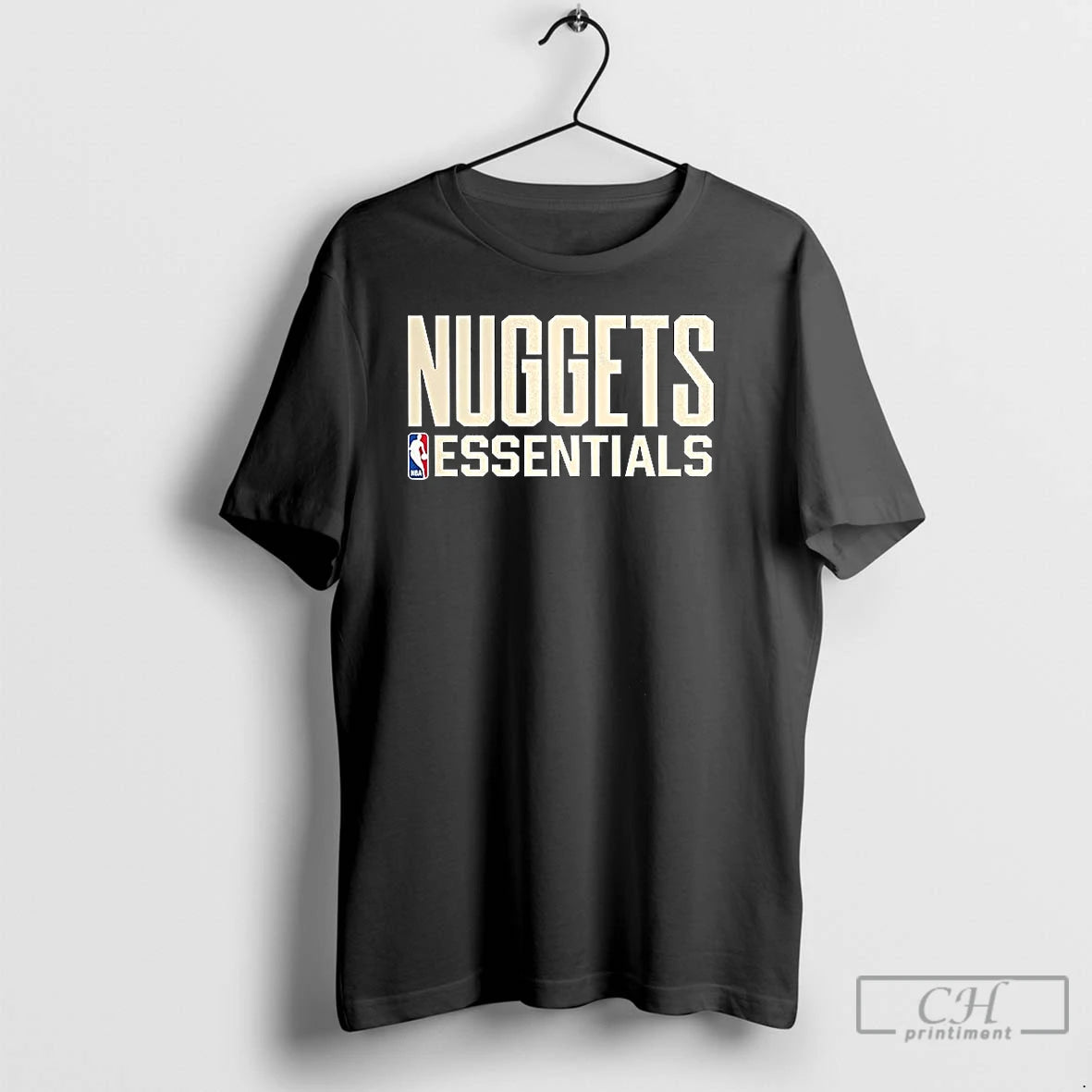 Classic Denver Nuggets Essentials Nba Logo T-Shirts, Hoodie, Sweatshirt | HypeCrazeTee.com
