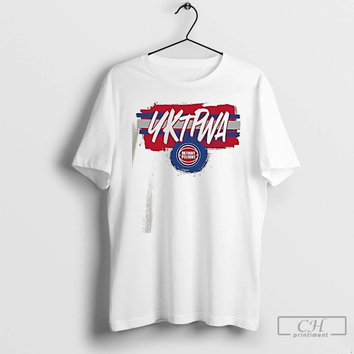 Classic Detroit Pistons Yktpwa Celebration Logo T-Shirts, Hoodie, Sweatshirt | HypeCrazeTee.com