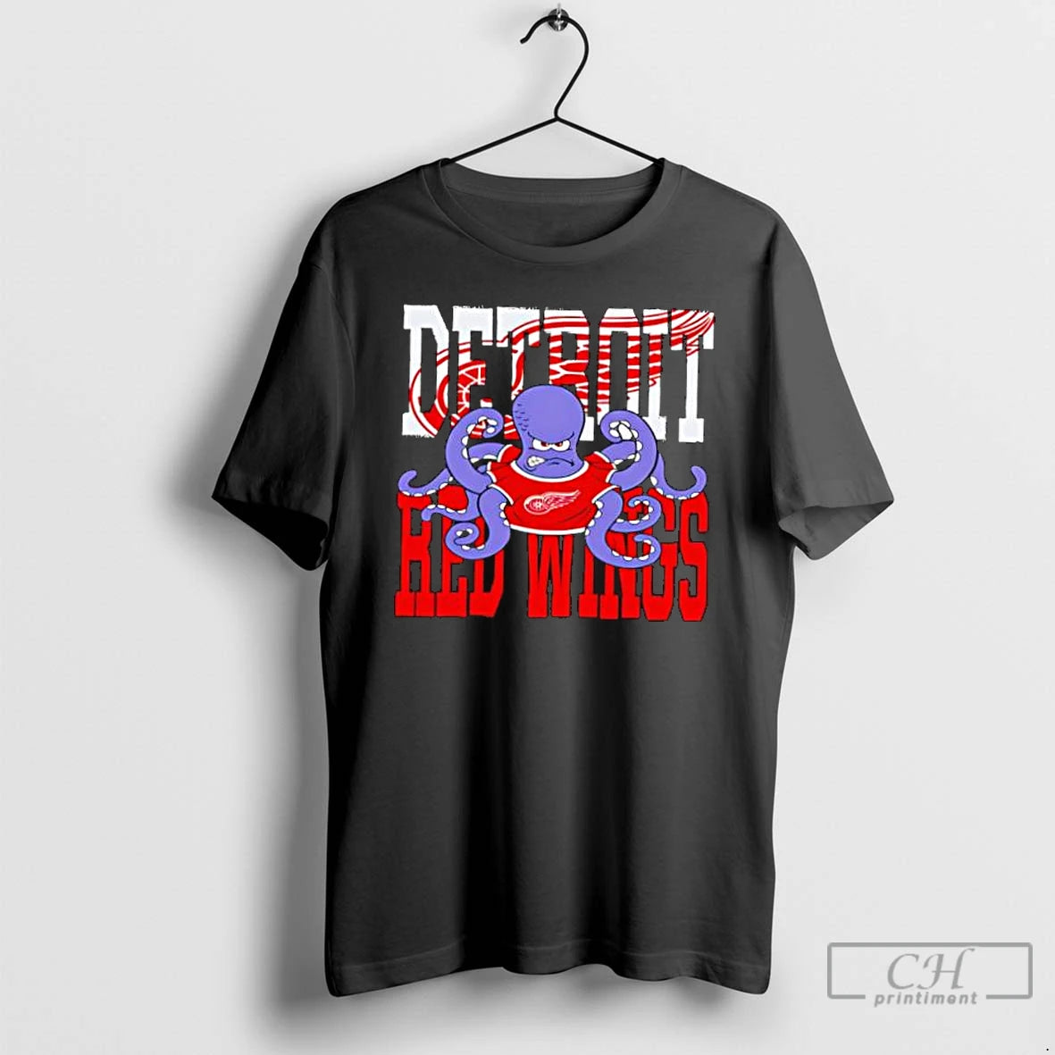 Classic Detroit Red Wings Octopus Stylish T-Shirts, Hoodie, Sweatshirt | HypeCrazeTee.com