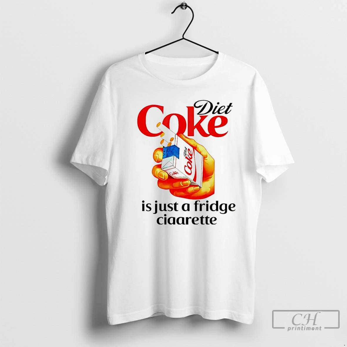 Classic Diet Coke Is Just A Fridge Cigarette Christmas T-Shirts, Hoodie, Sweatshirt | HypeCrazeTee.com