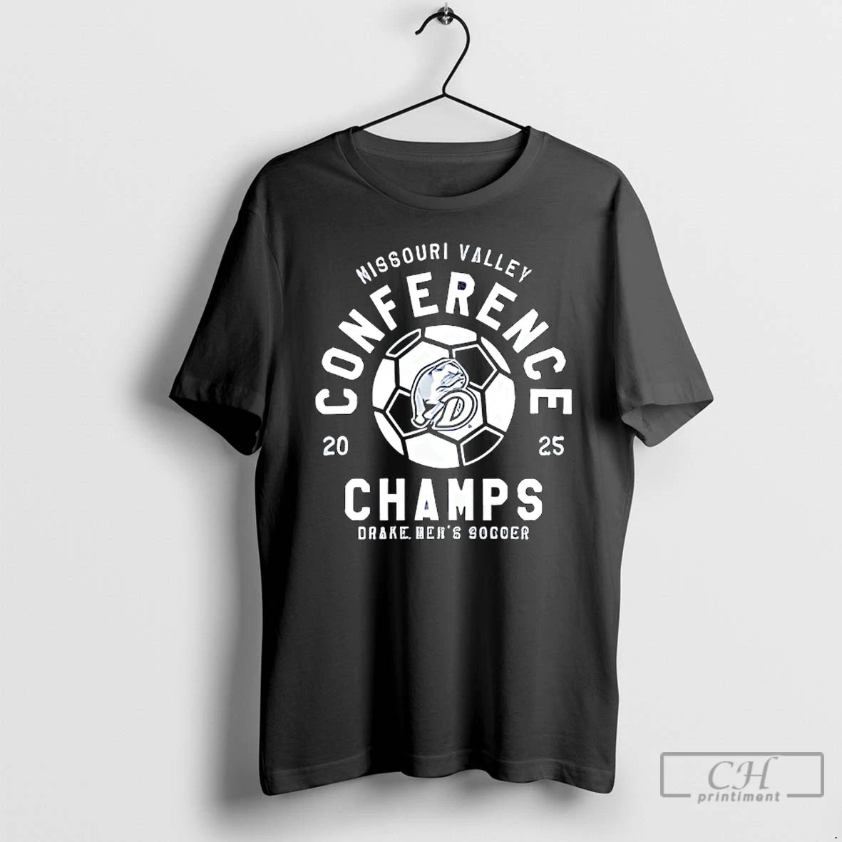 Classic Drake Soccer Mens Conference Champs T-Shirts, Hoodie, Sweatshirt | HypeCrazeTee.com