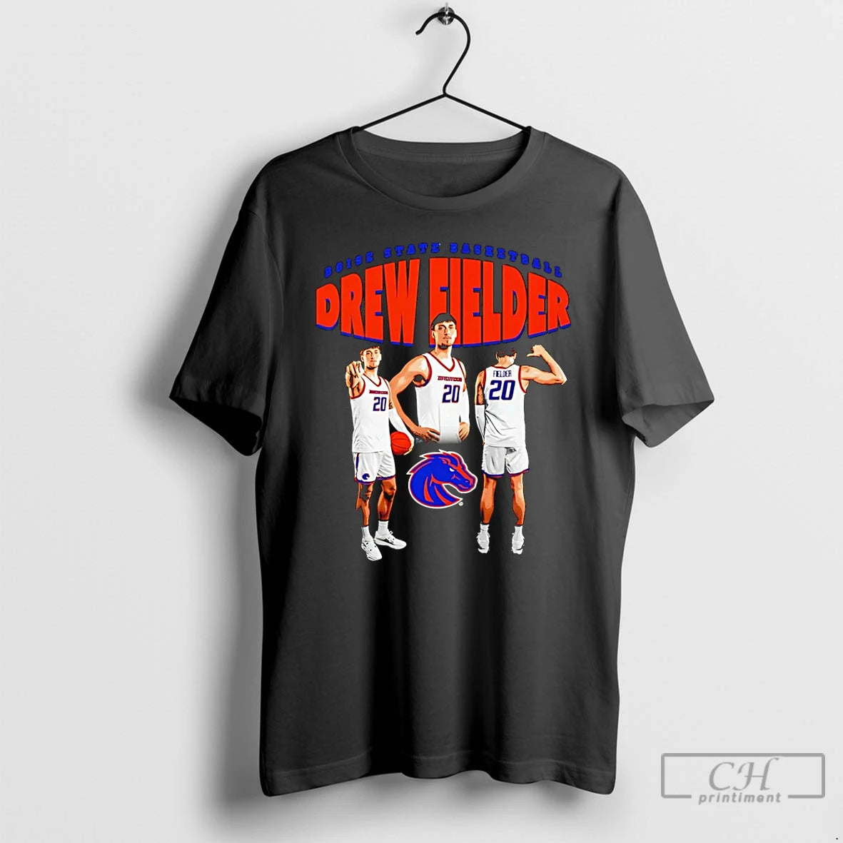 Classic Drew Fielder Boise State Broncos Player Collage T-Shirts, Hoodie, Sweatshirt | HypeCrazeTee.com