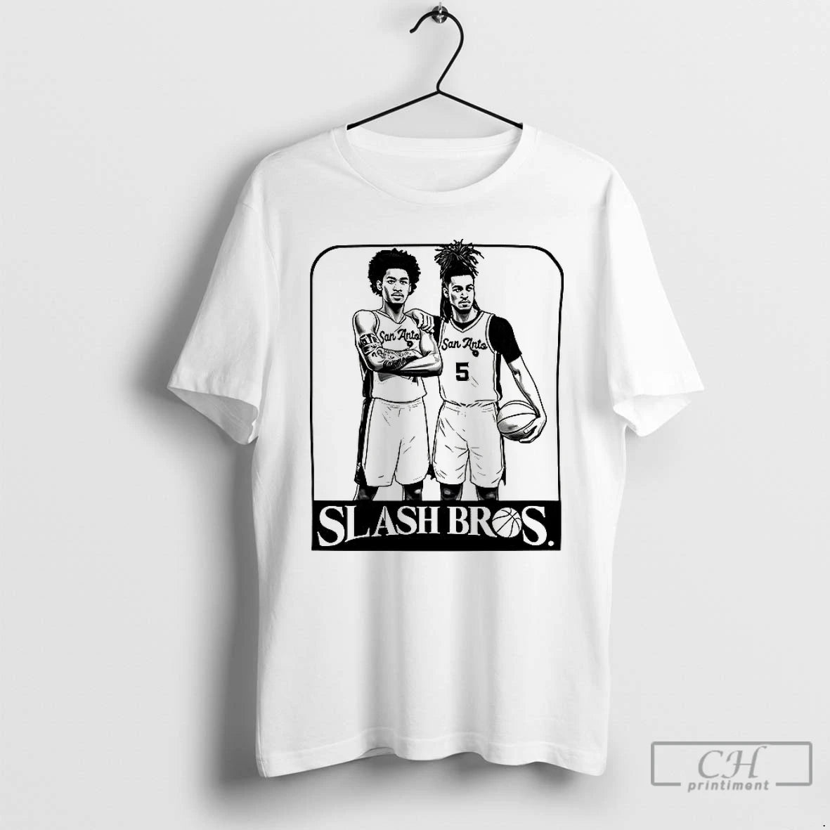 Classic Dylan Harper And Stephon Castle Slash Bros T-Shirts, Hoodie, Sweatshirt | HypeCrazeTee.com