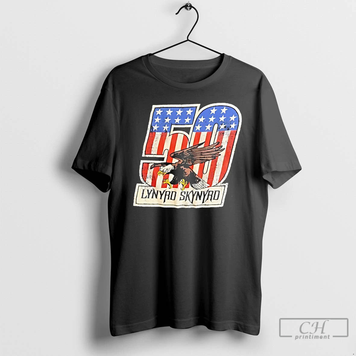 Classic Eagle Lynyrd Skynyrd Celebtating 50 Years Vintage T-Shirts, Hoodie, Sweatshirt | HypeCrazeTee.com