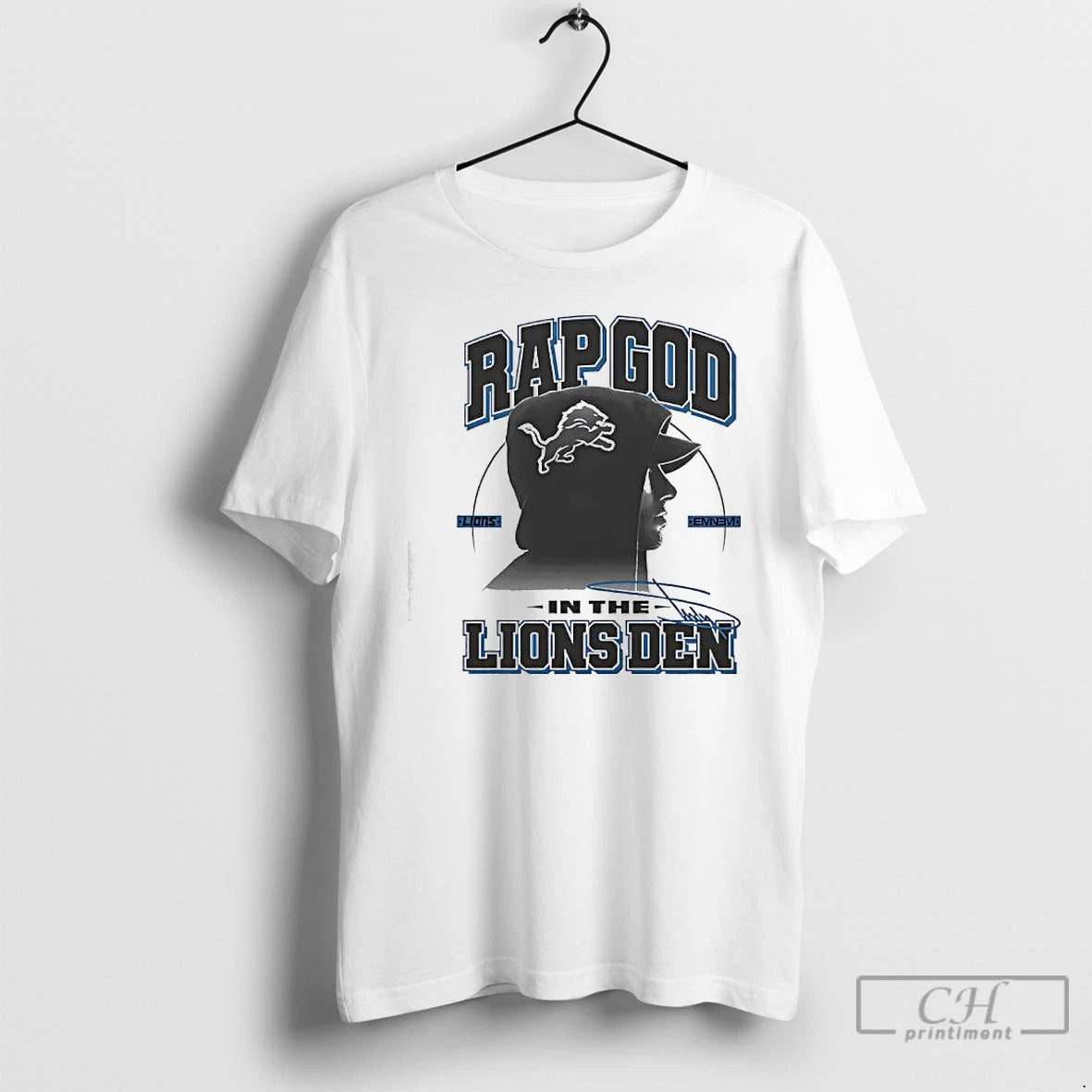 Classic Eminem Marshall Mathers Rap God In The Lions Den T-Shirts, Hoodie, Sweatshirt | HypeCrazeTee.com