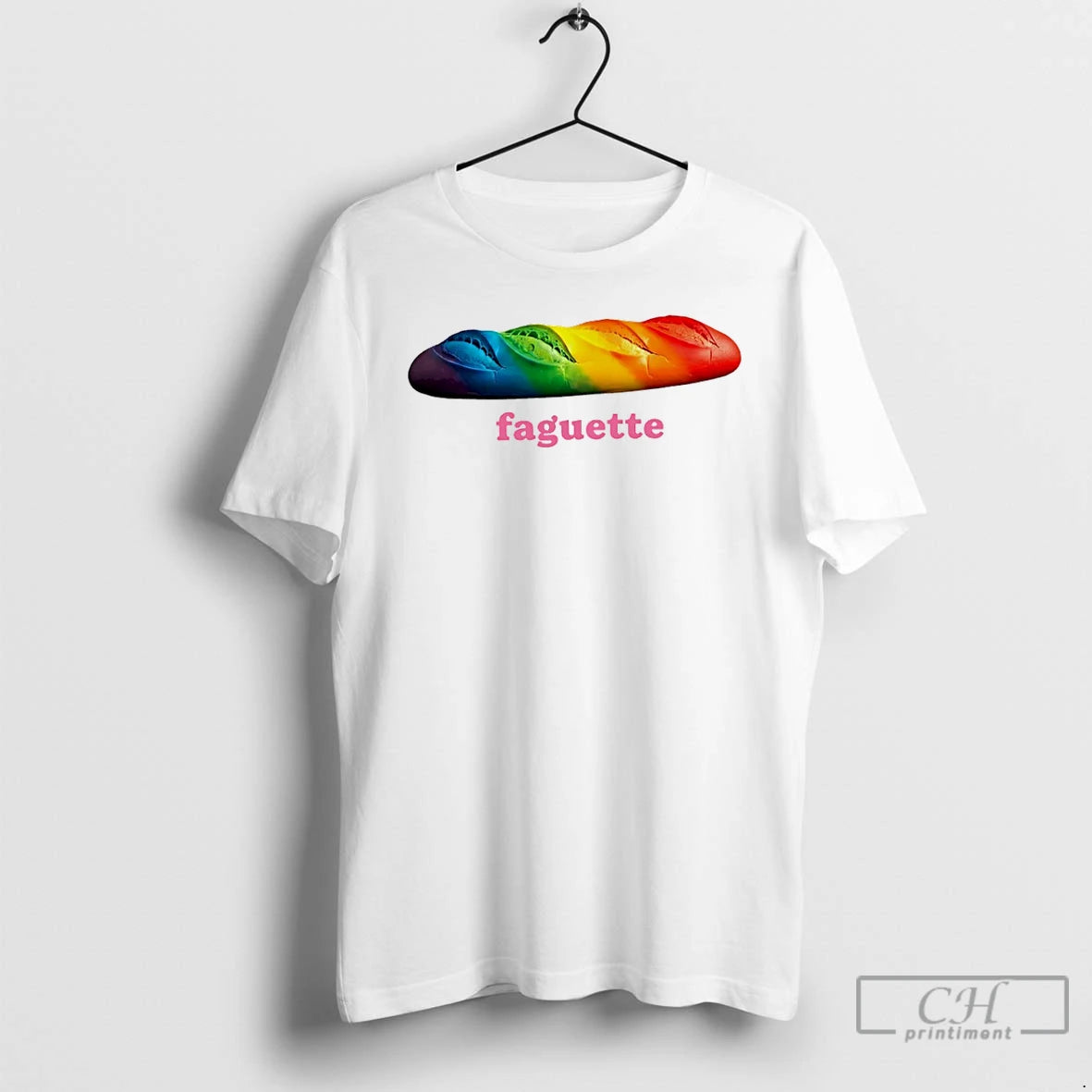 Classic Faguette Bread Rainbow Lgbtq T-Shirts, Hoodie, Sweatshirt | HypeCrazeTee.com