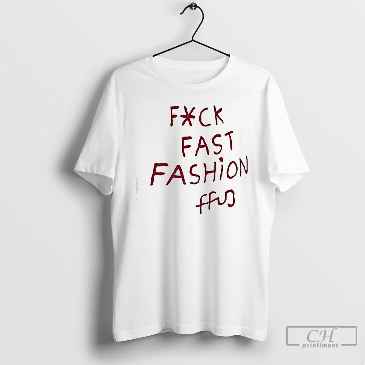 Classic Fck Fast Fashion Fuck Fast Fashion T-Shirts, Hoodie, Sweatshirt | HypeCrazeTee.com