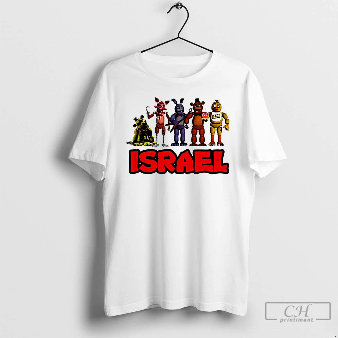 Classic Fnaf Five Nights At Freddy Israel T-Shirts, Hoodie, Sweatshirt | HypeCrazeTee.com