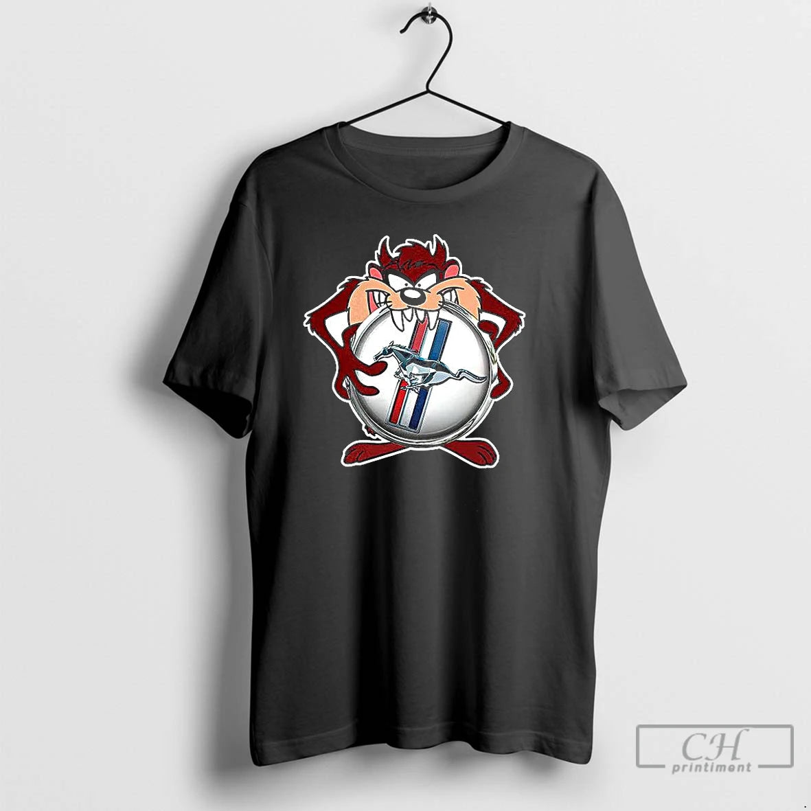 Classic Ford Mustang Taz Logo T-Shirts, Hoodie, Sweatshirt | HypeCrazeTee.com