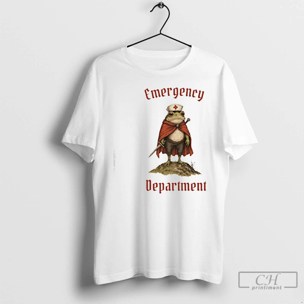 Classic Frog Medicine Emergency Department Nurse T-Shirts, Hoodie, Sweatshirt | HypeCrazeTee.com