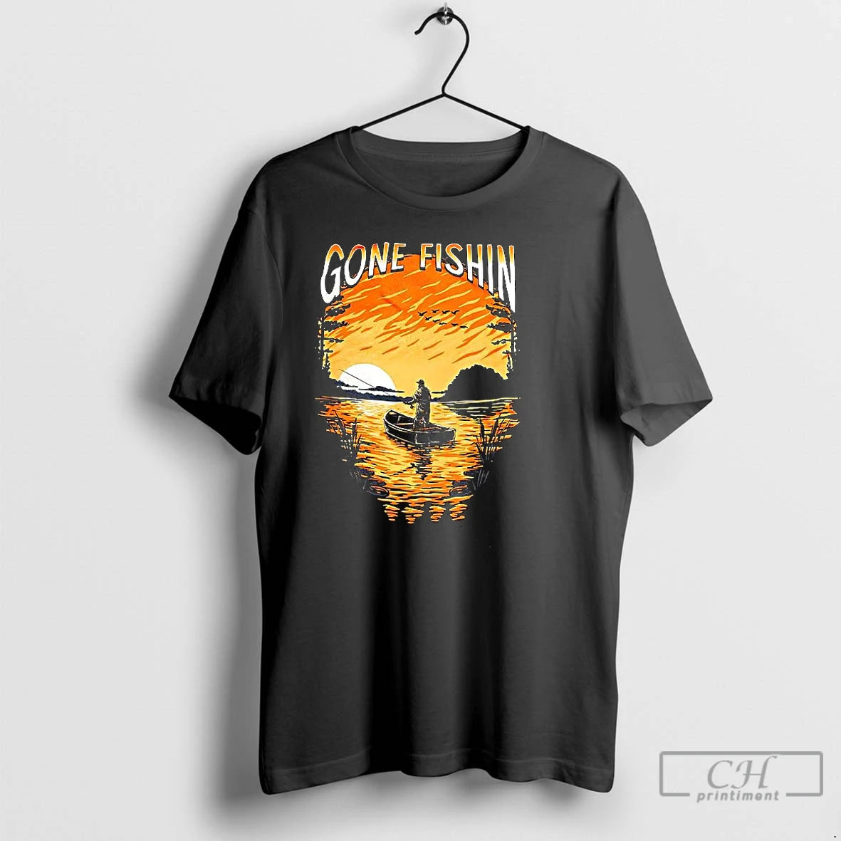 Classic Gone Fishin T-Shirts, Hoodie, Sweatshirt | HypeCrazeTee.com
