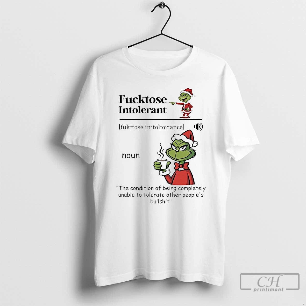 Classic Grinch Fucktose Intolerant Christmas 2025 T-Shirts, Hoodie, Sweatshirt | HypeCrazeTee.com