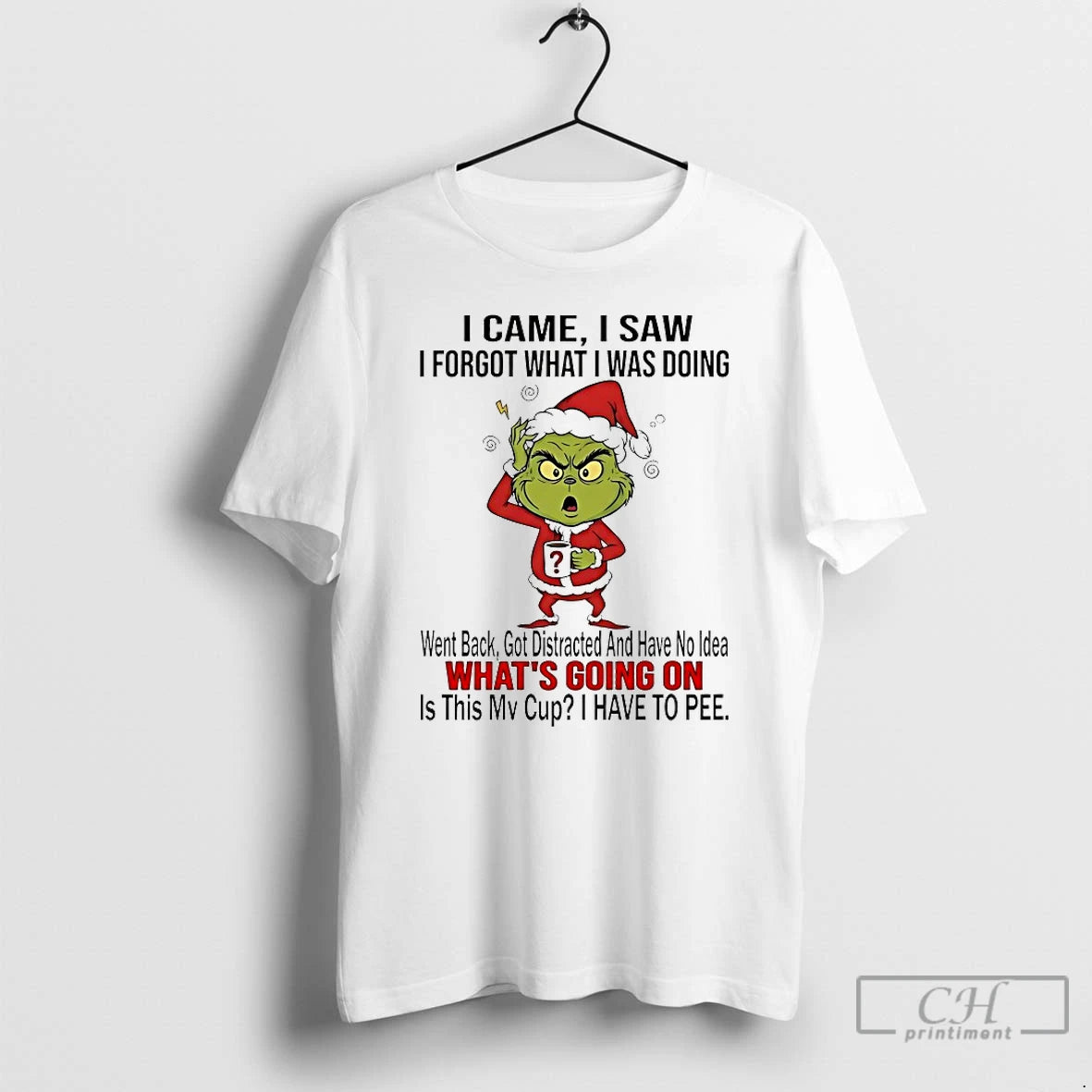 Classic Grinch I Came I Saw I Forgot What I Was Doing Christmas 2025 T-Shirts, Hoodie, Sweatshirt | HypeCrazeTee.com