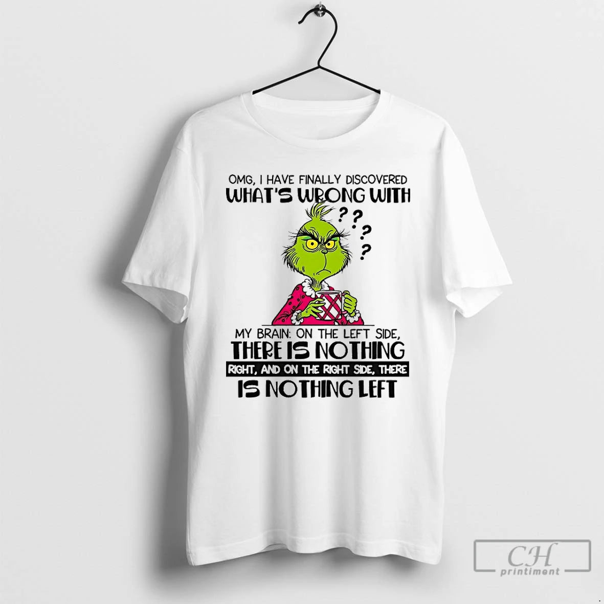 Classic Grinch Omg I Have Finally Discovered Whats Wrong With T-Shirts, Hoodie, Sweatshirt | HypeCrazeTee.com
