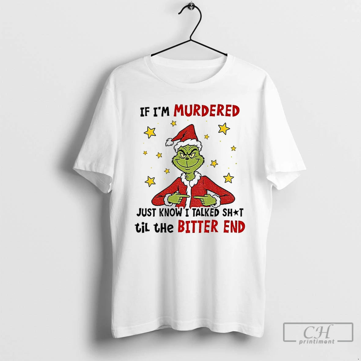 Classic Grinch Santa Im A Bitch Im A Lover Im A Crazy Ass Mother Seriously T-Shirts, Hoodie, Sweatshirt | HypeCrazeTee.com