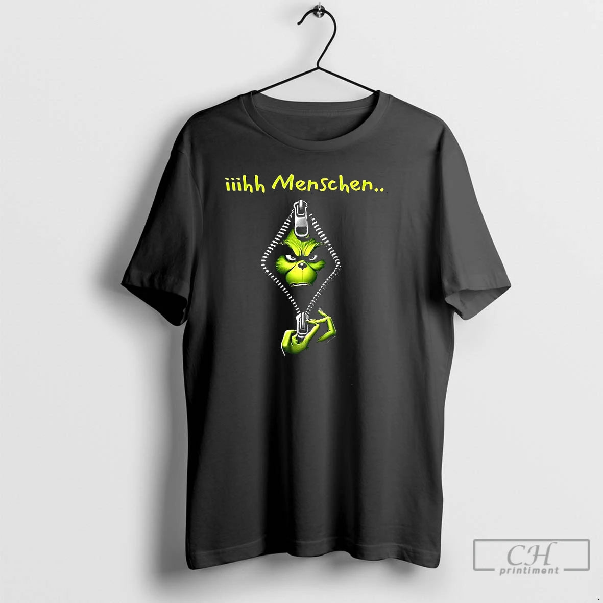 Classic Grinch Ih Menschen Christmas T-Shirts, Hoodie, Sweatshirt | HypeCrazeTee.com