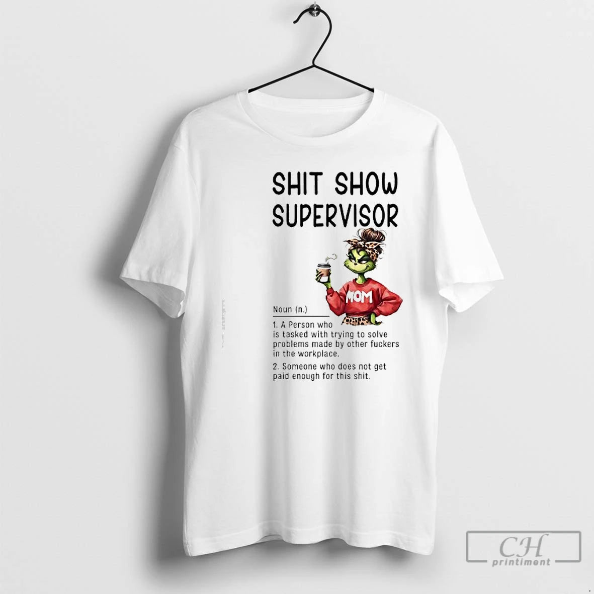 Classic Grinch Shit Show Supervisor T-Shirts, Hoodie, Sweatshirt | HypeCrazeTee.com